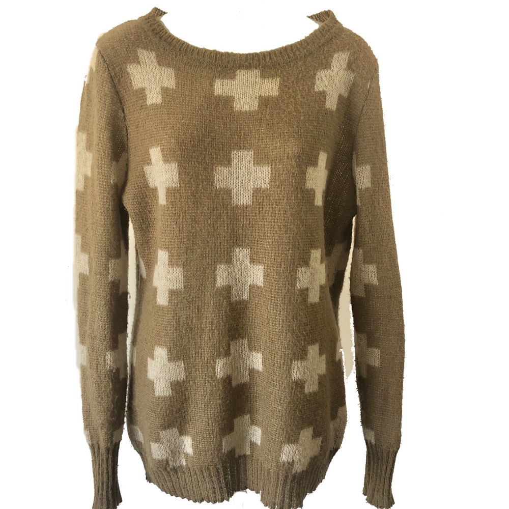 Press Mohair Blend Long Sleeve Sweater